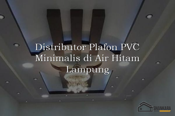 Distributor Plafon PVC Minimalis di Air Hitam Lampung