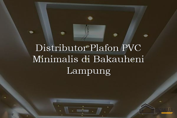Distributor Plafon PVC Minimalis di Bakauheni Lampung