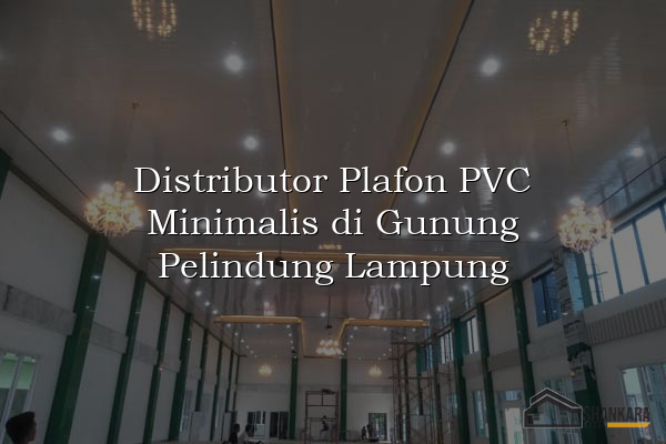 Distributor Plafon PVC Minimalis di Gunung Pelindung Lampung