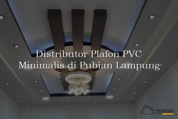 Distributor Plafon PVC Minimalis di Pubian Lampung