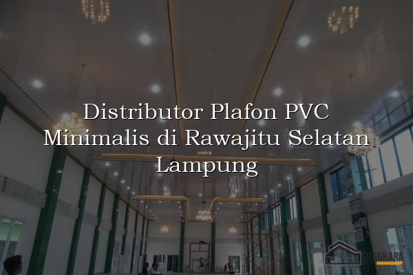 Distributor Plafon PVC Minimalis di Rawajitu Selatan Lampung