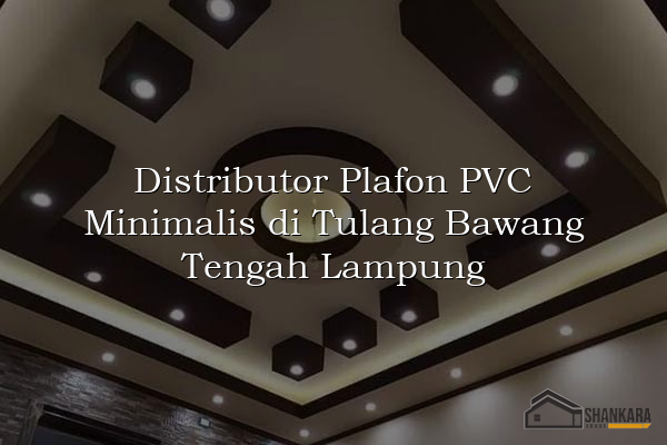 Distributor Plafon PVC Minimalis di Tulang Bawang Tengah Lampung