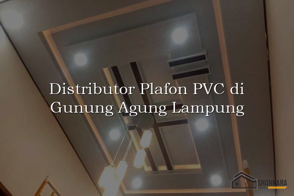Distributor Plafon PVC di Gunung Agung Lampung
