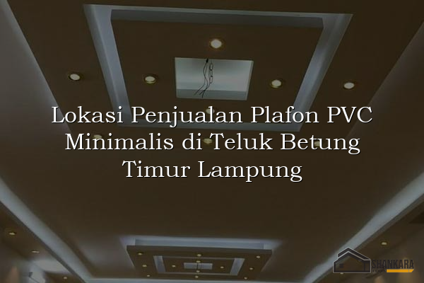 Lokasi Penjualan Plafon PVC Minimalis di Teluk Betung Timur Lampung