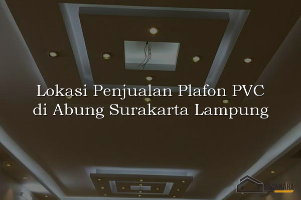 Lokasi Penjualan Plafon PVC di Abung Surakarta Lampung