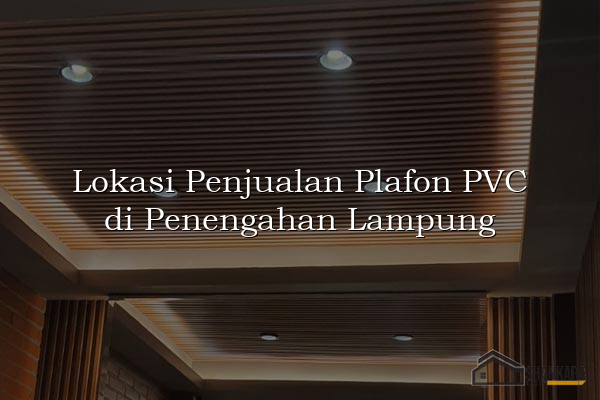 Lokasi Penjualan Plafon PVC di Penengahan Lampung