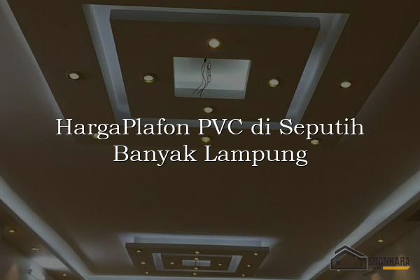 HargaPlafon PVC di Seputih Banyak Lampung