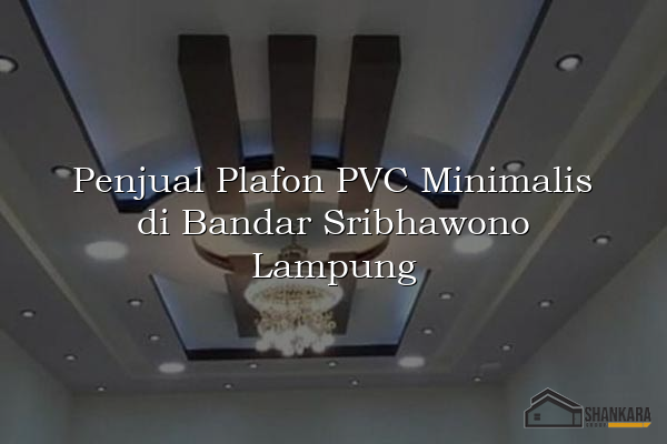 Penjual Plafon PVC Minimalis di Bandar Sribhawono Lampung