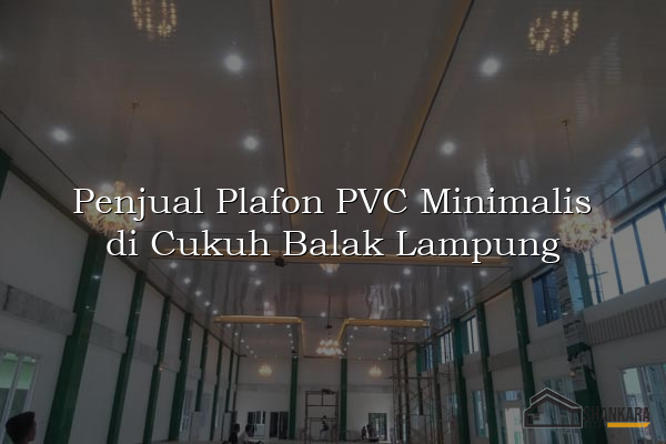Penjual Plafon PVC Minimalis di Cukuh Balak Lampung