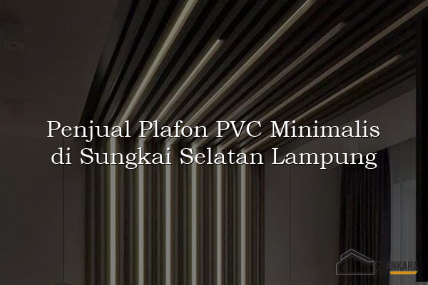 Penjual Plafon PVC Minimalis di Sungkai Selatan Lampung