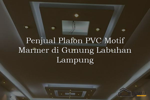 Penjual Plafon PVC Motif Marmer di Gunung Labuhan Lampung