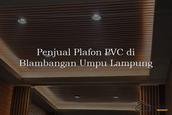 Penjual Plafon PVC di Blambangan Umpu Lampung