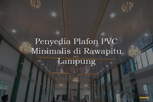 Penyedia Plafon PVC Minimalis di Rawapitu Lampung