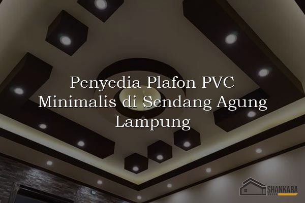 Penyedia Plafon PVC Minimalis di Sendang Agung Lampung