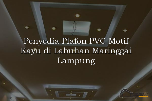 Penyedia Plafon PVC Motif Kayu di Labuhan Maringgai Lampung