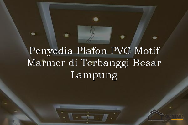 Penyedia Plafon PVC Motif Marmer di Terbanggi Besar Lampung
