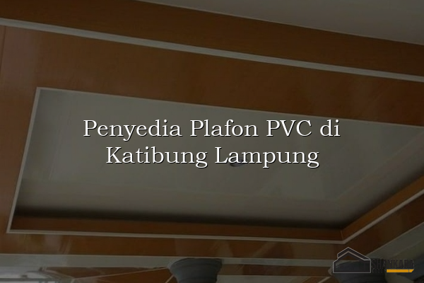 Penyedia Plafon PVC di Katibung Lampung