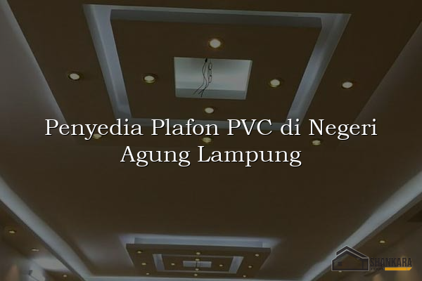 Penyedia Plafon PVC di Negeri Agung Lampung