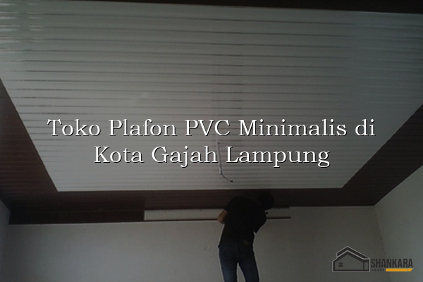 Toko Plafon PVC Minimalis di Kota Gajah Lampung