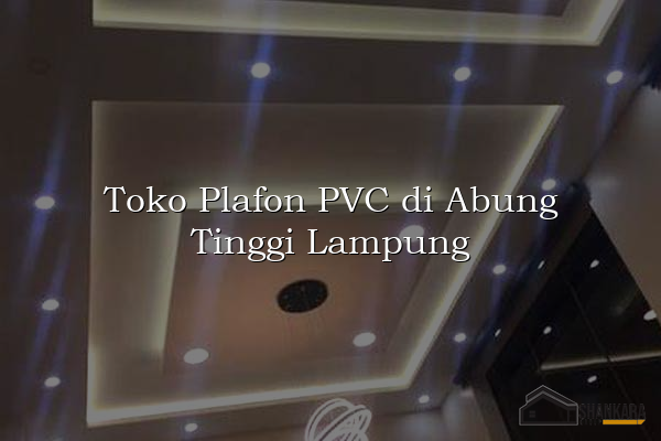 Toko Plafon PVC di Abung Tinggi Lampung