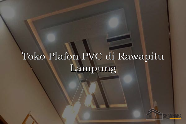Toko Plafon PVC di Rawapitu Lampung